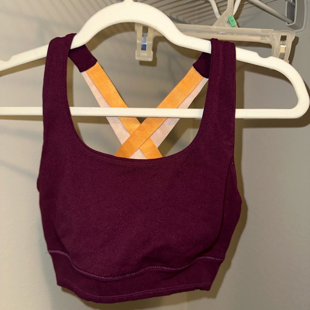 Fabletics Sports Bra with Cross Back